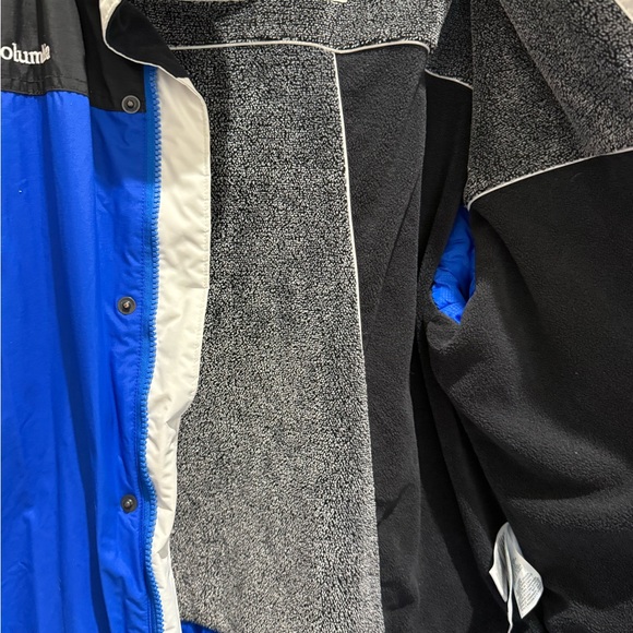 Columbia Men's Performance Jacket in Blue and Black - Picture 4 of 5